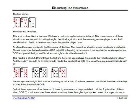 crushing micro stakes poker|BlackRain79 .